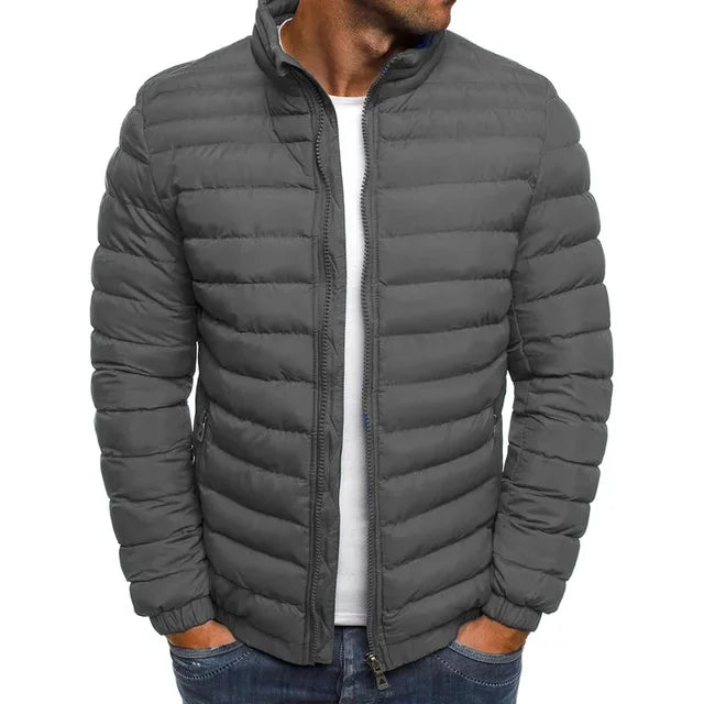 Albert™ | Streetwear Stil Tjock och Varm Dragkedja Vardaglig Jacka
