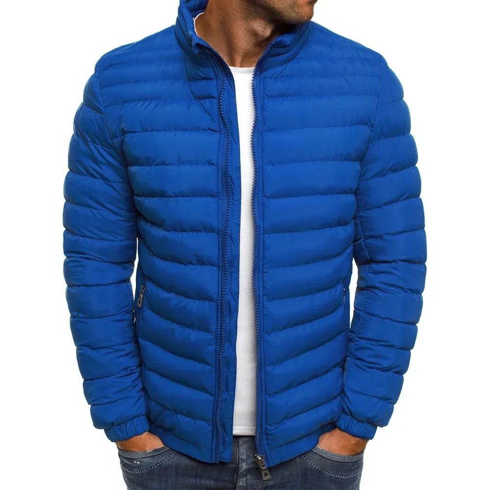 Albert™ | Streetwear Stil Tjock och Varm Dragkedja Vardaglig Jacka