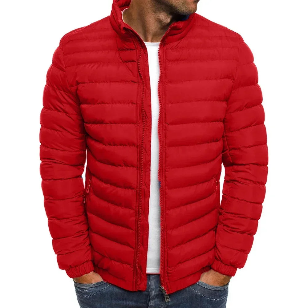 Albert™ | Streetwear Stil Tjock och Varm Dragkedja Vardaglig Jacka