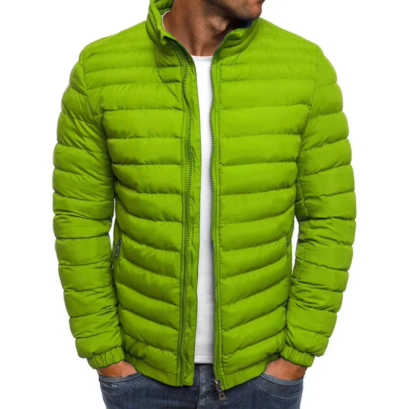 Albert™ | Streetwear Stil Tjock och Varm Dragkedja Vardaglig Jacka