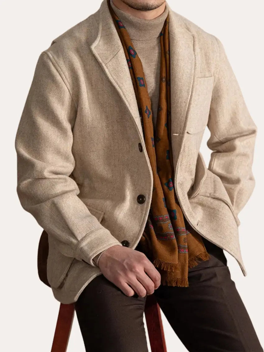 Leo | Ullkappa Beige