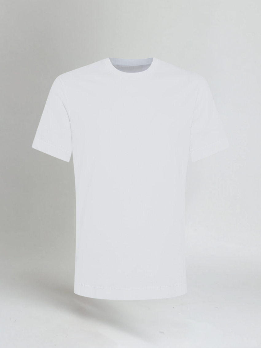 Taren™ | Signature Supima T-shirt – Vit