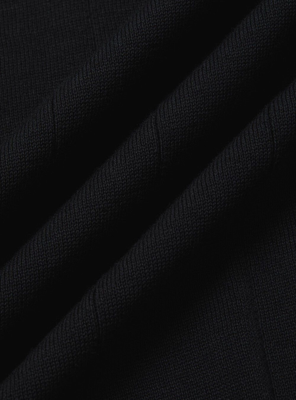 Erik™ | T-shirt med Platta Ribbor - Svart