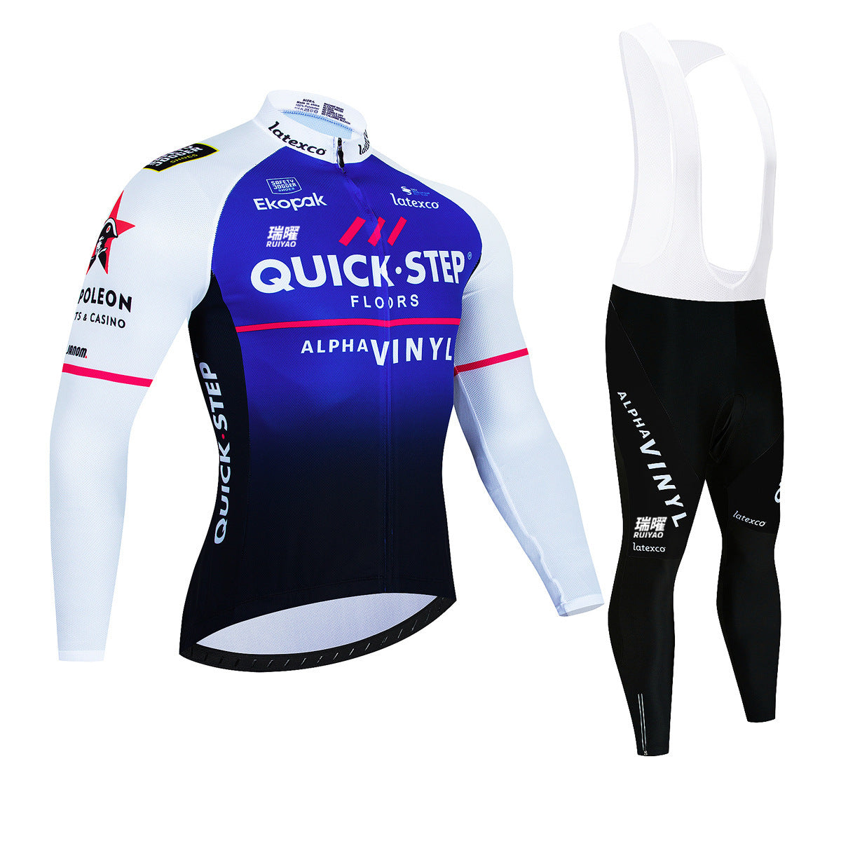 Quick Step - Long Sleeve Pro Cycling Kit