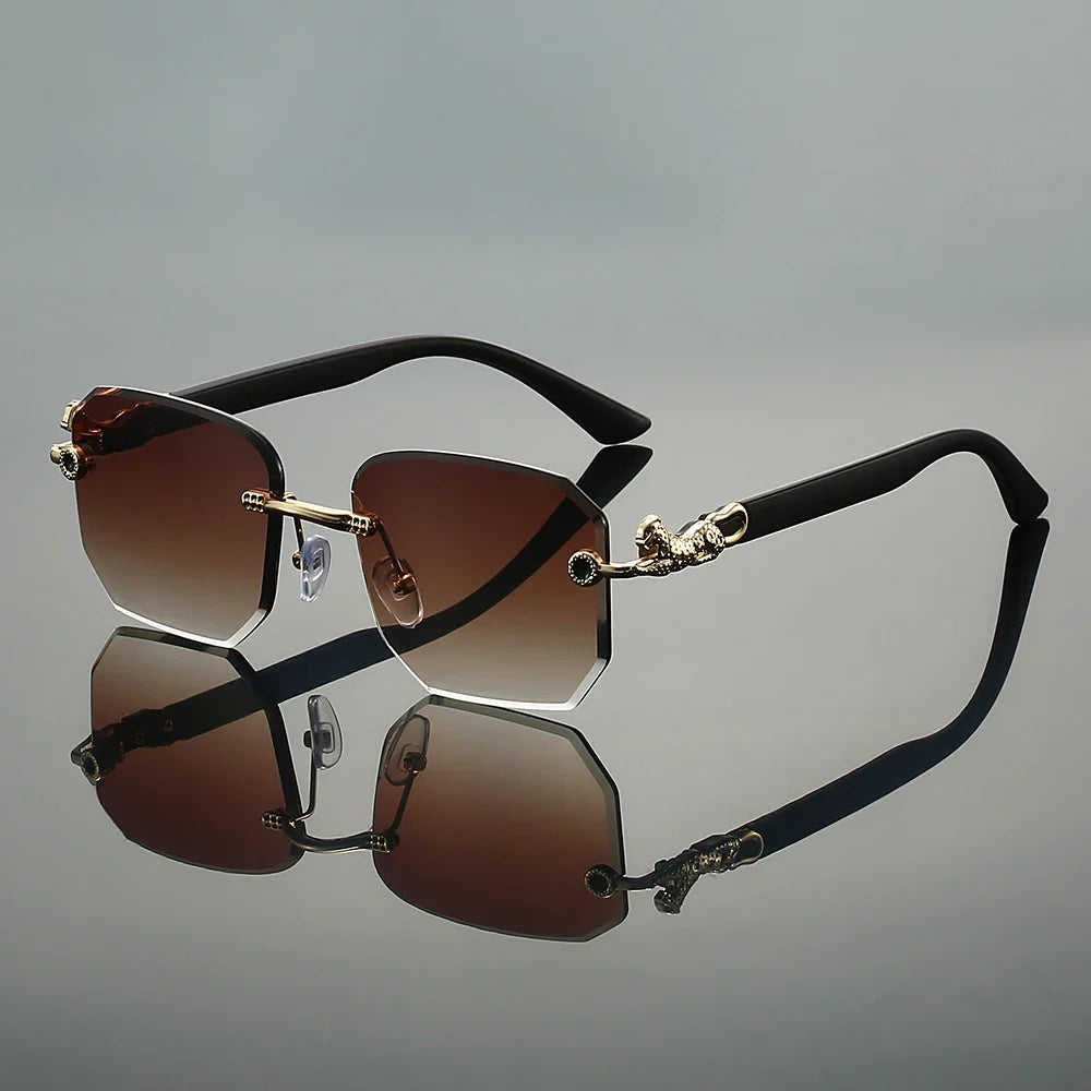 Vero Rimless solglasögon för stilren skydd