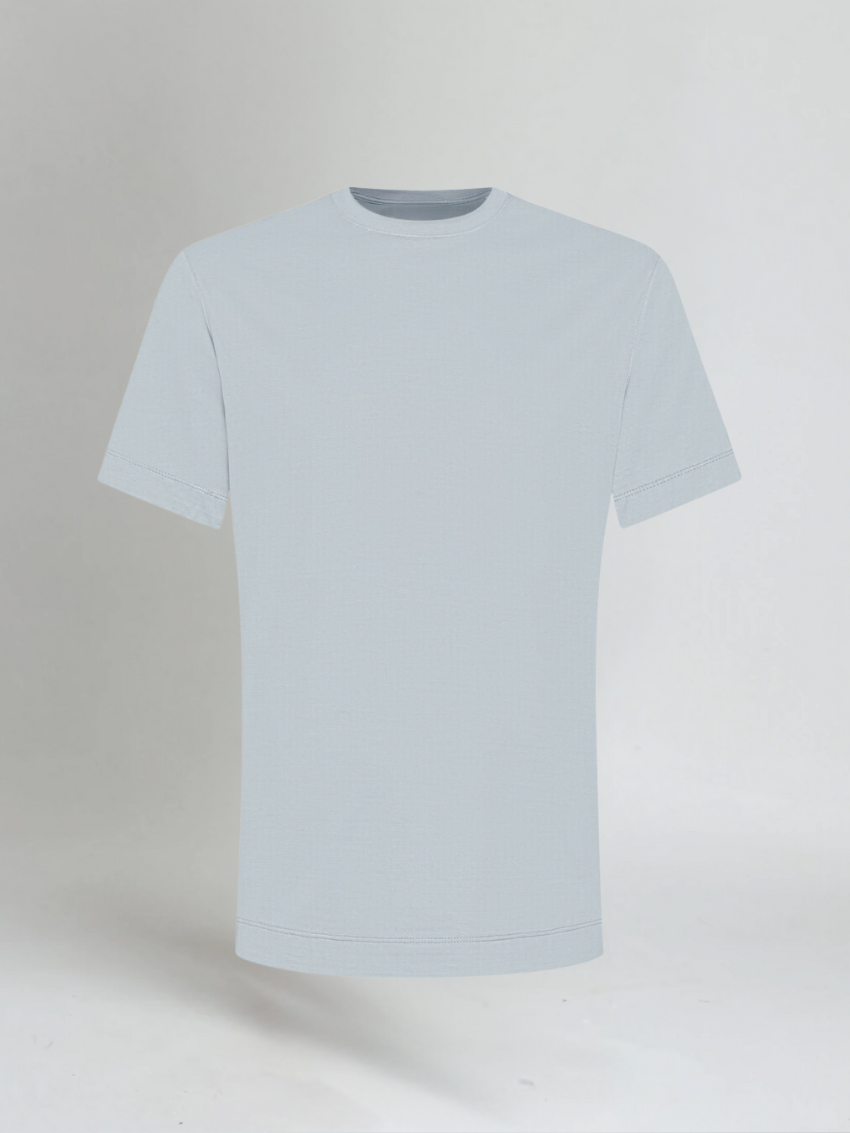 Taren™ | Signature Supima T-shirt – Ljusgrå
