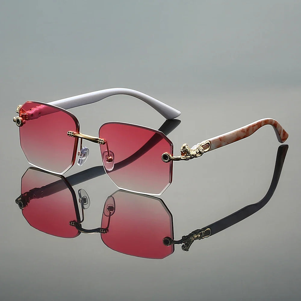 Vero Rimless solglasögon för stilren skydd