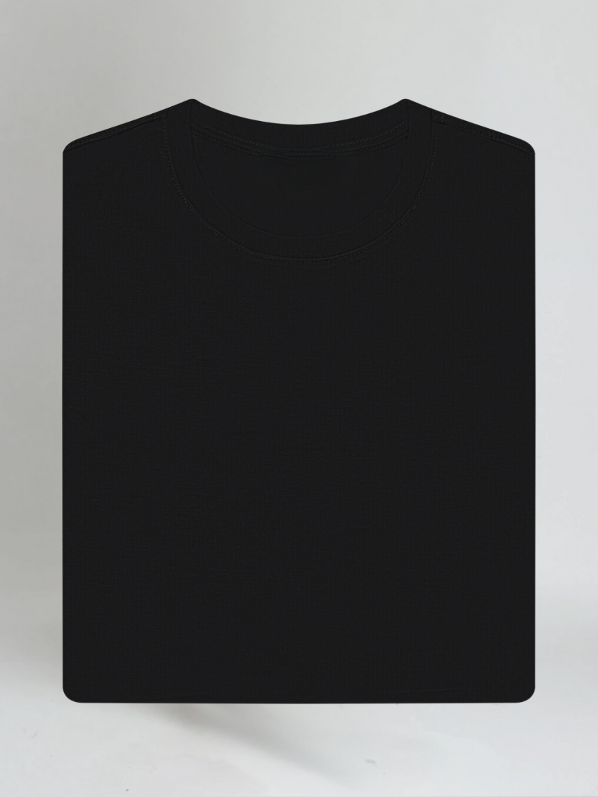 Taren™ | Signature Supima T-shirt – Djup Svart