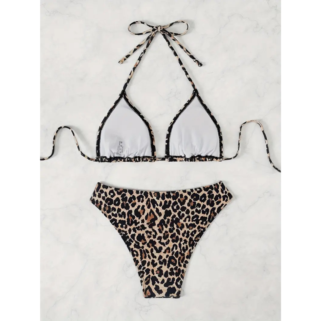 Leopard Glow Bikiniset – 2025 års Trend