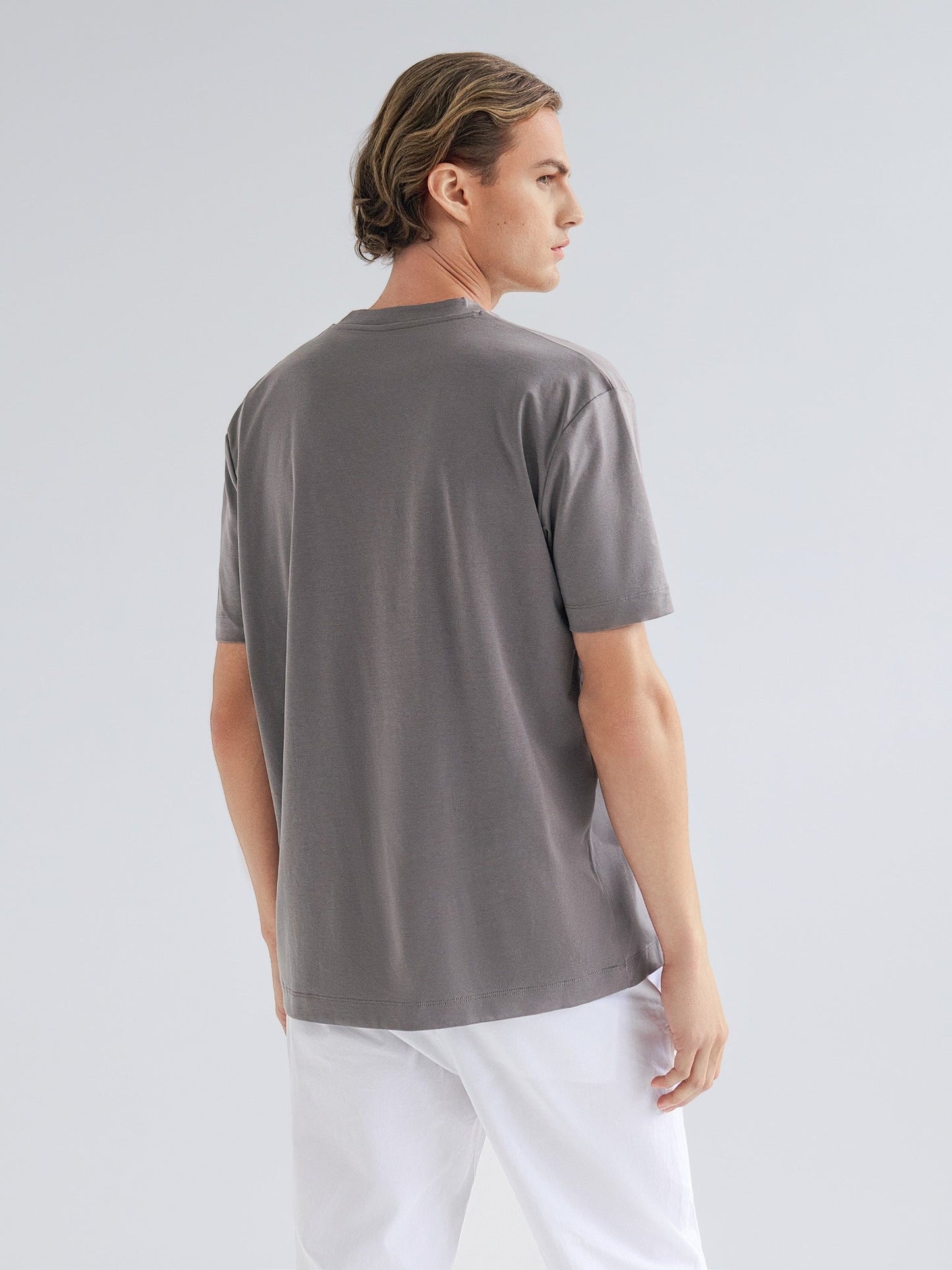 Taren™ | Signature Supima T-shirt – Djup Grå