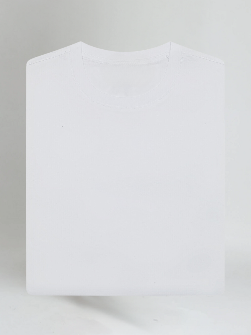 Taren™ | Signature Supima T-shirt – Vit