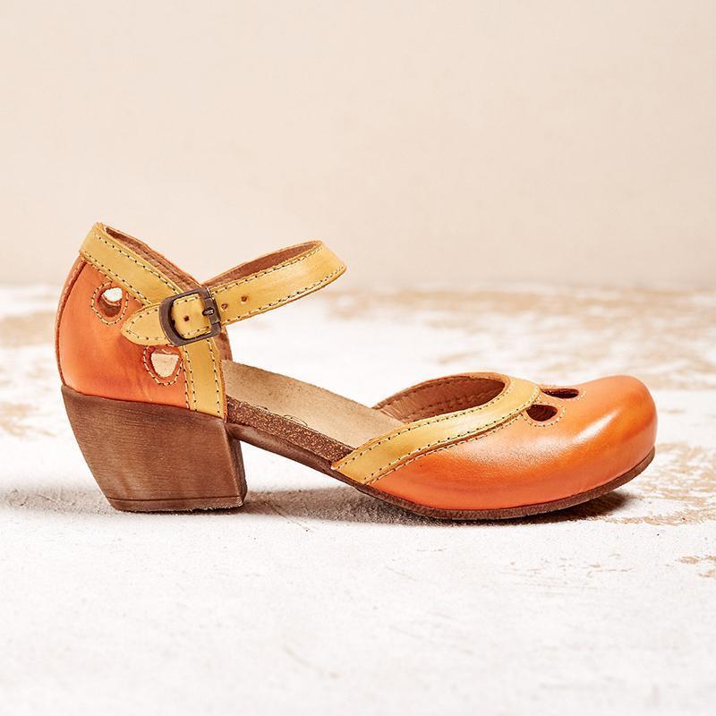 Amalia™ |  Ortopediske sandaler med lav hæl