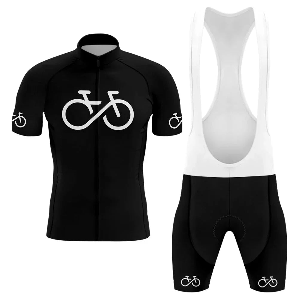 Professional Team Racing Suit Men's Short Sleeve Cycling Kit