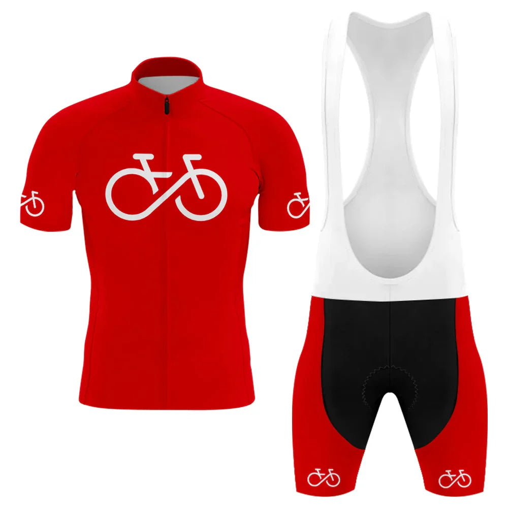 Professional Team Racing Suit Men's Short Sleeve Cycling Kit