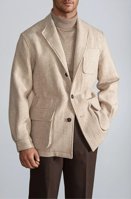 Leo | Ullkappa Beige