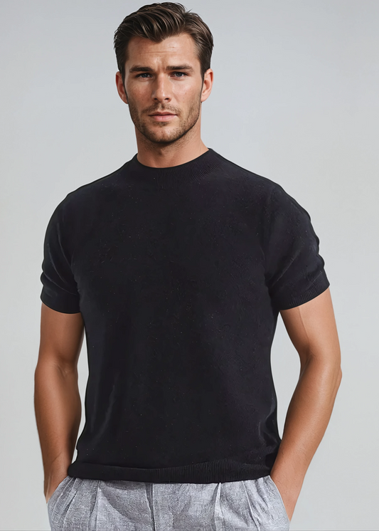Felix™ | Cashwool T-shirt Svart
