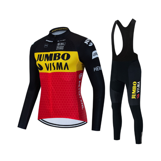 Jumbo Visma - Long-sleeved professional cycling kit