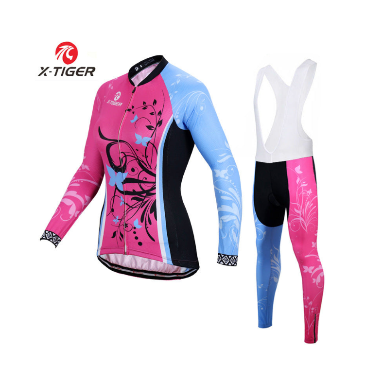 X-Tiger - Ladies long sleeve cycling set