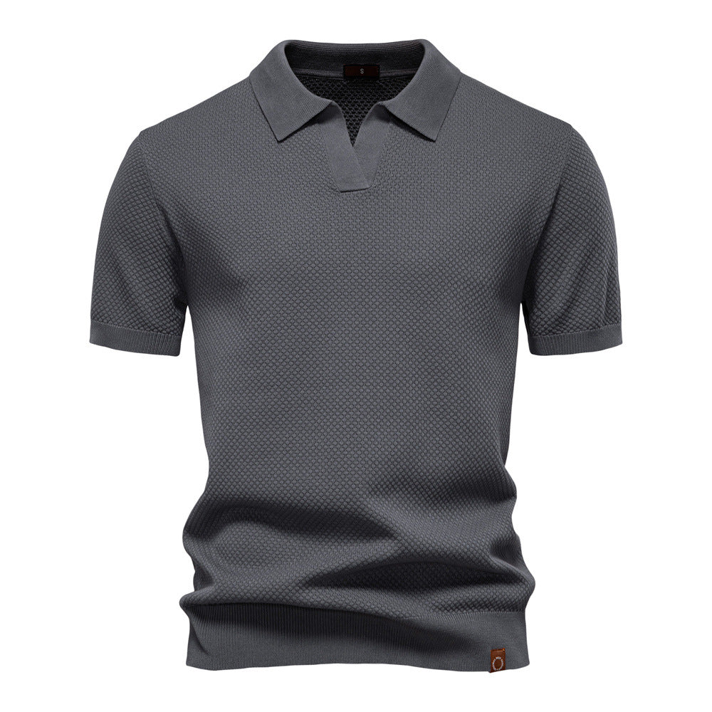 Erik™ | Strukturerad Polo-Shirt