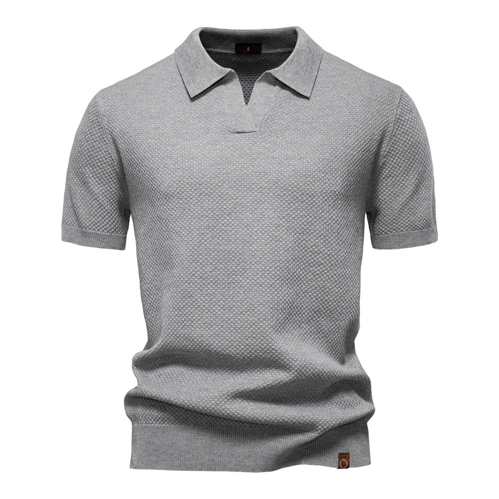 Erik™ | Strukturerad Polo-Shirt