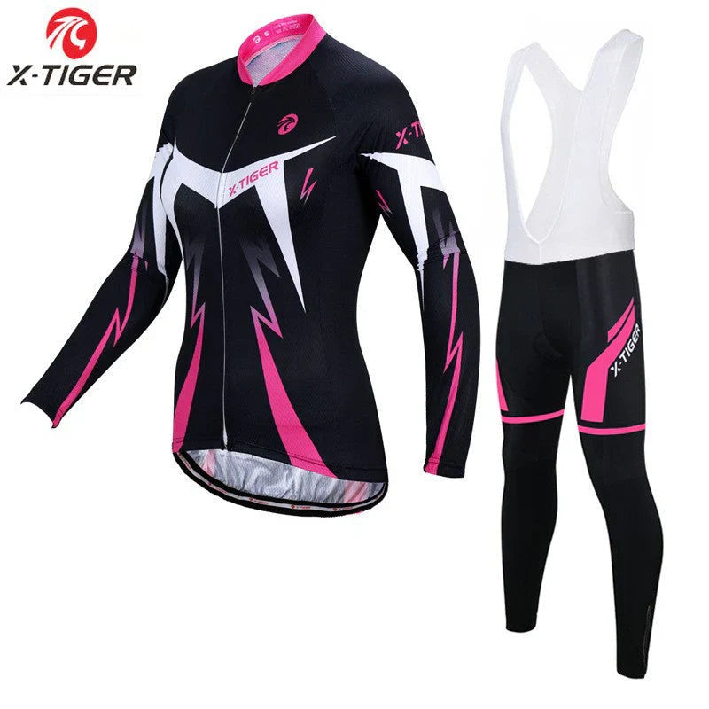 X-Tiger - Ladies long sleeve cycling set