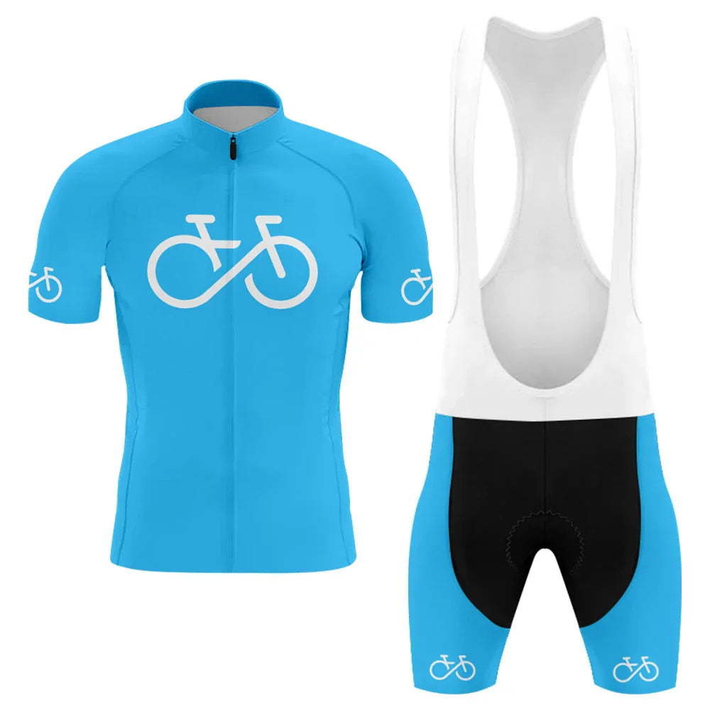 Professional Team Racing Suit Men's Short Sleeve Cycling Kit