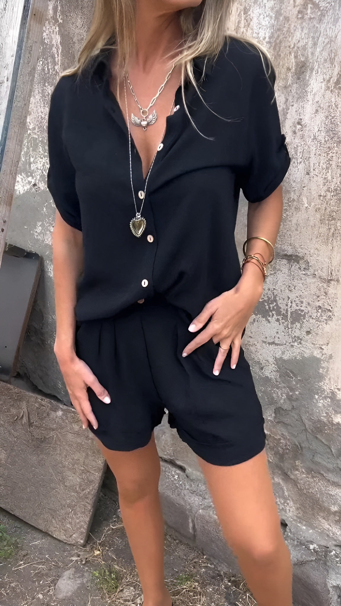 Klara™ | Sommarbrisa Linne Set