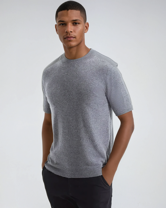 Felix™ | Cashwool T-shirt Grå