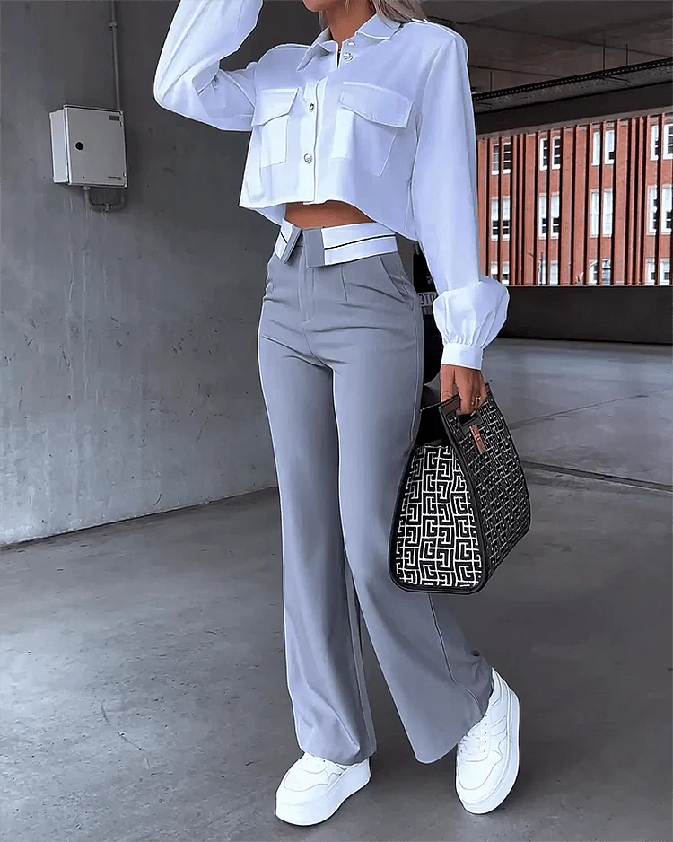 Ebba™ | Lyx Byxor Set