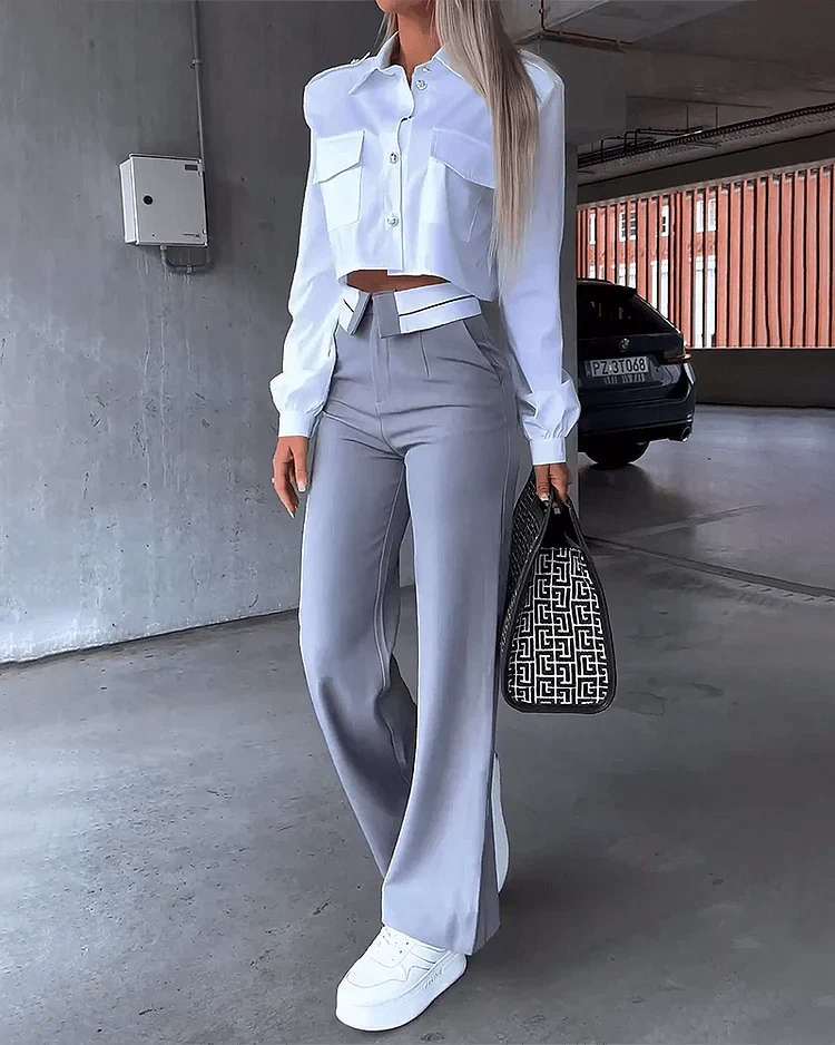 Ebba™ | Lyx Byxor Set
