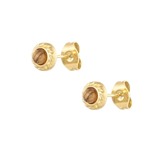 Oorknoppar Momo (beige)