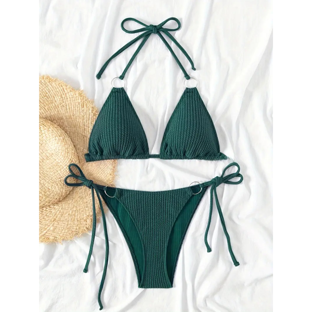 Ribbed Luxe Bikiniset