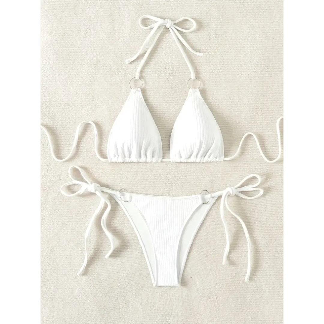 Ribbed Luxe Bikiniset
